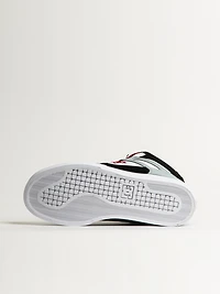MENS DC SHOES PURE HIGH TOP WC SNEAKER - BLACK/GREY