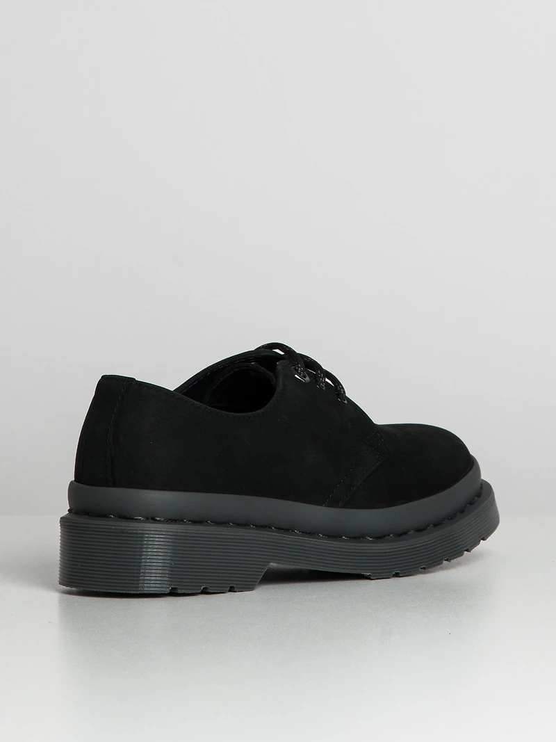 WOMENS DR MARTENS 1461 MILLED NUBUCK WATER PROOF BOOT - CLEARANCE