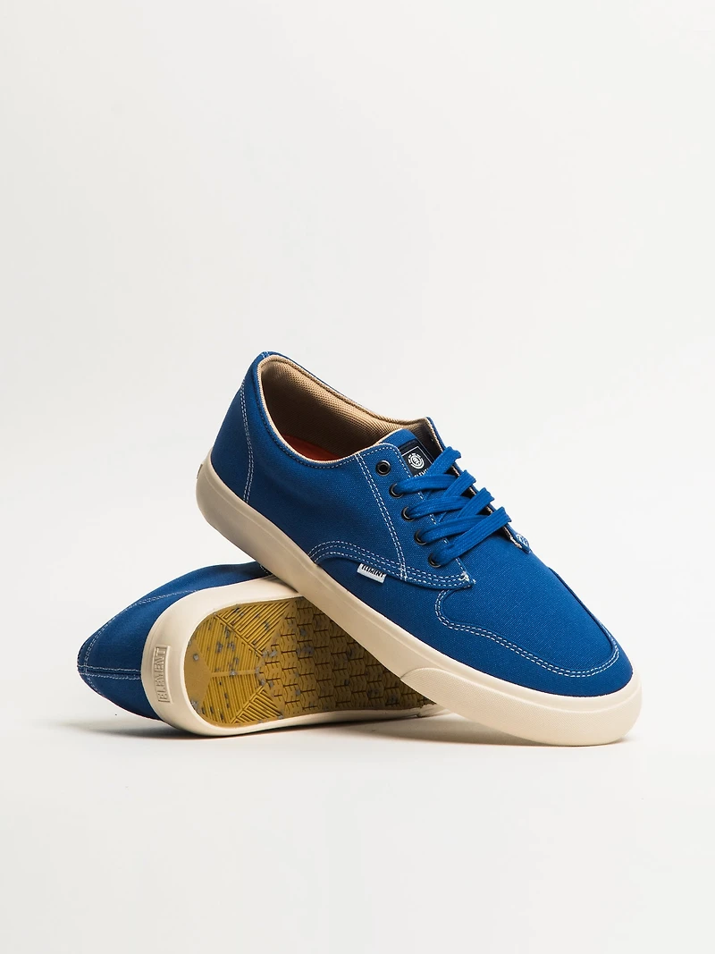 MENS ELEMENT TOPAZ C3 CANVAS NAVY SNEAKER - CLEARANCE