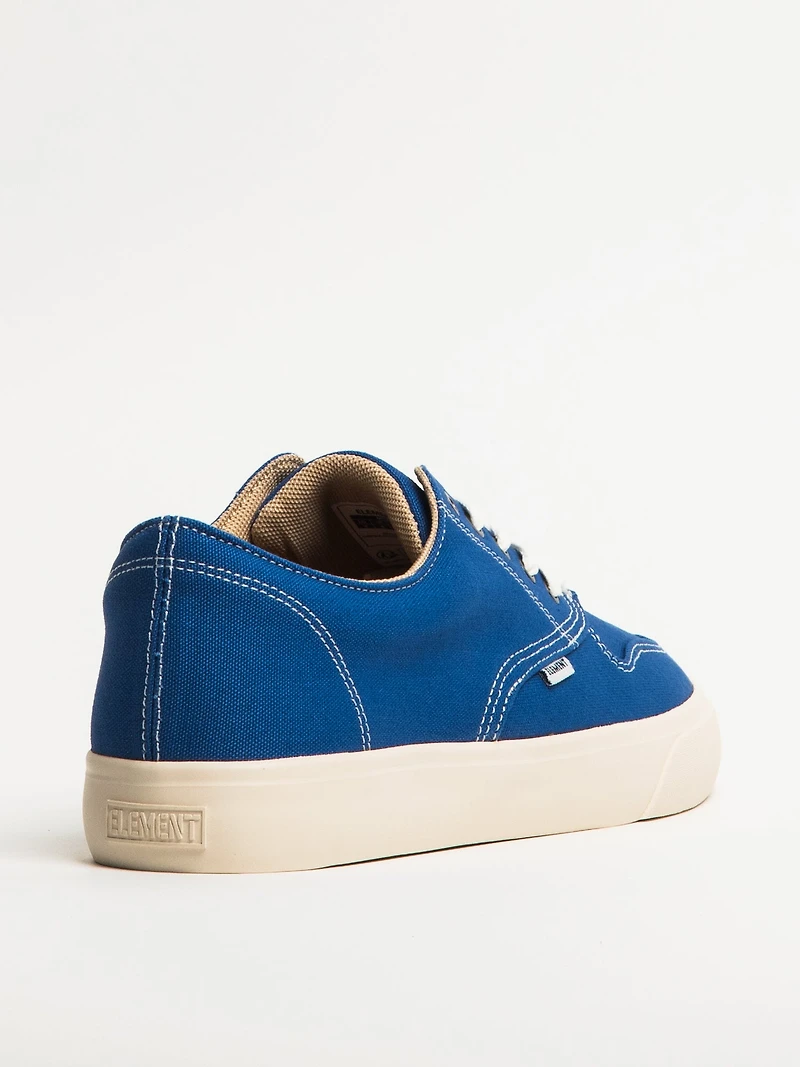 MENS ELEMENT TOPAZ C3 CANVAS NAVY SNEAKER - CLEARANCE