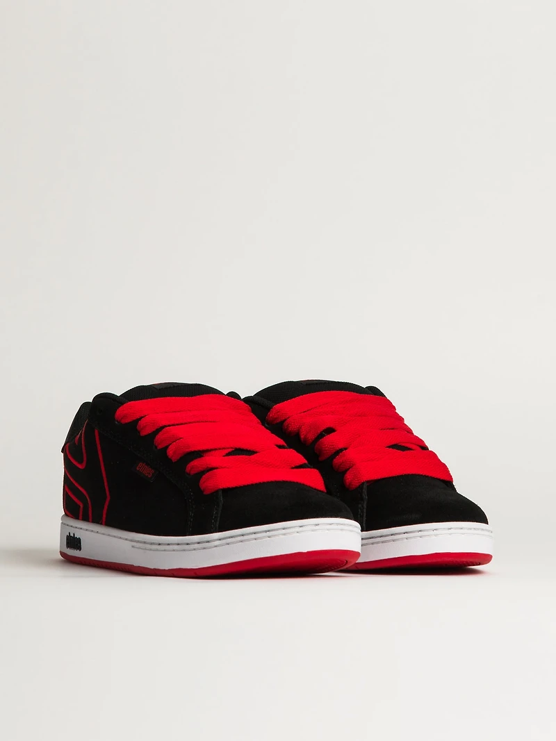 MENS ETNIES FADER SNAEKER - BLACK/RED
