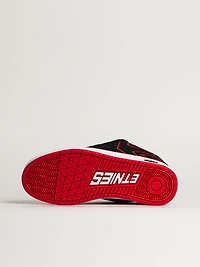 MENS ETNIES FADER SNAEKER - BLACK/RED