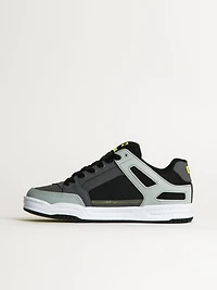 MENS GLOBE TILT SNEAKER - GREYSCALE/BLACK