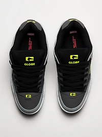 MENS GLOBE TILT SNEAKER - GREYSCALE/BLACK