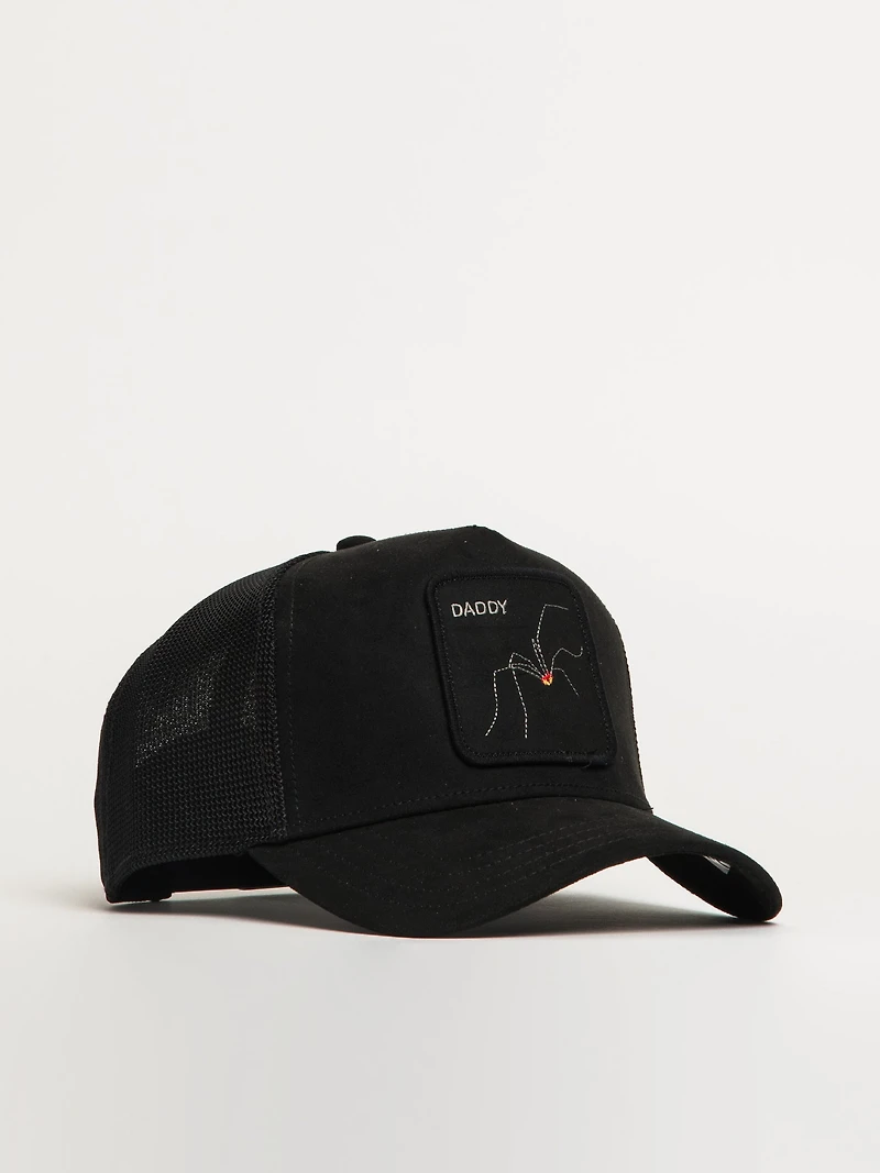 GOORIN BROS DADDY SUEDE TRKR - BLACK