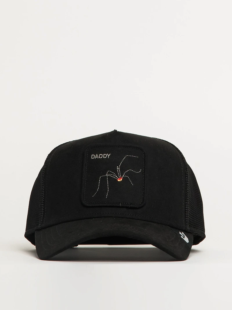 GOORIN BROS DADDY SUEDE TRKR - BLACK