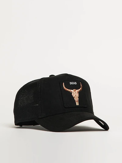 GOORIN BROS DEAD SUEDE TRKR - BLACK