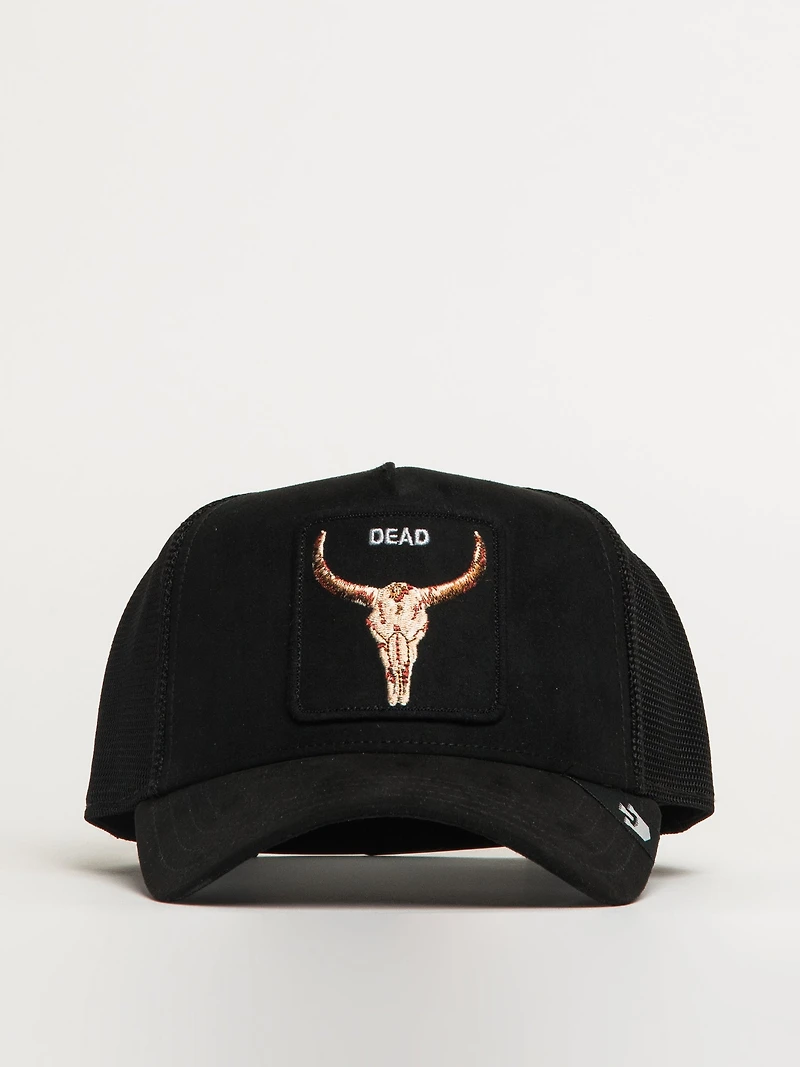 GOORIN BROS DEAD SUEDE TRKR - BLACK