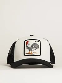 GOORIN BROS COCK TRUCKER HAT - WHITE