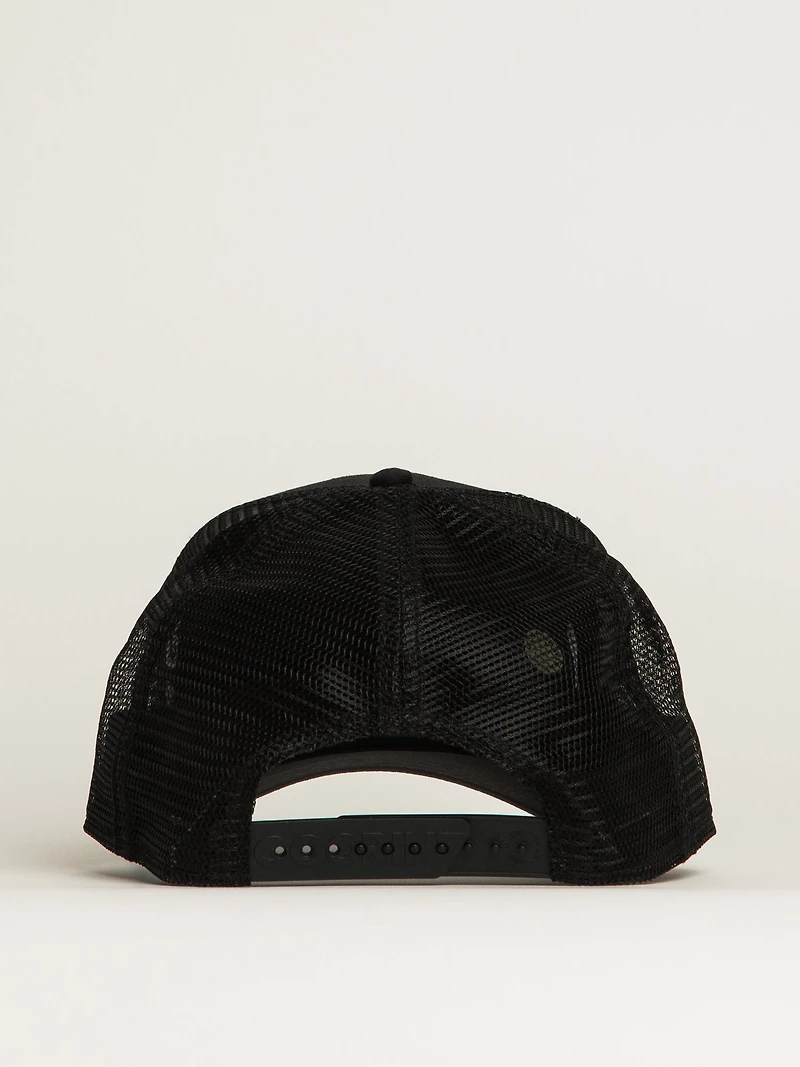 GOORIN BROS DEAD TRUCKER HAT - BLACK