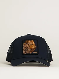 GOORIN BROS BEAR TRUCKER HAT - NAVY