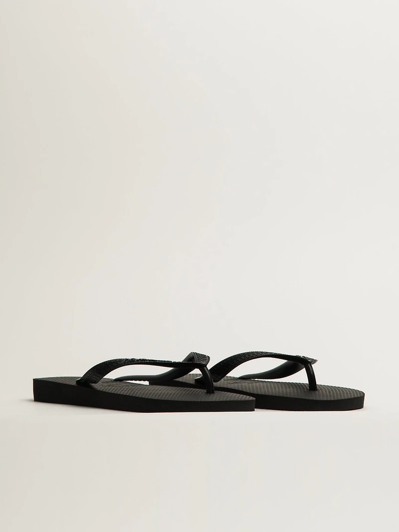 MENS HAVAIANAS TOP SANDALS - BLACK
