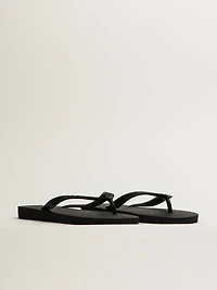 MENS HAVAIANAS TOP SANDALS - BLACK