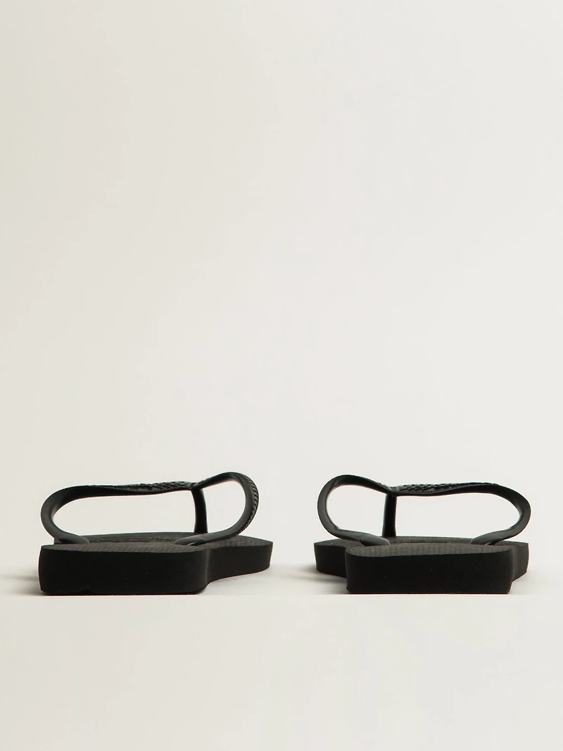 MENS HAVAIANAS TOP SANDALS - BLACK