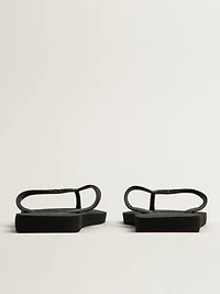 MENS HAVAIANAS TOP SANDALS - BLACK