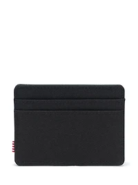 HERSCHEL SUPPLY CO. CHARLIE CARD WALLET - BLACK  - CLEARANCE
