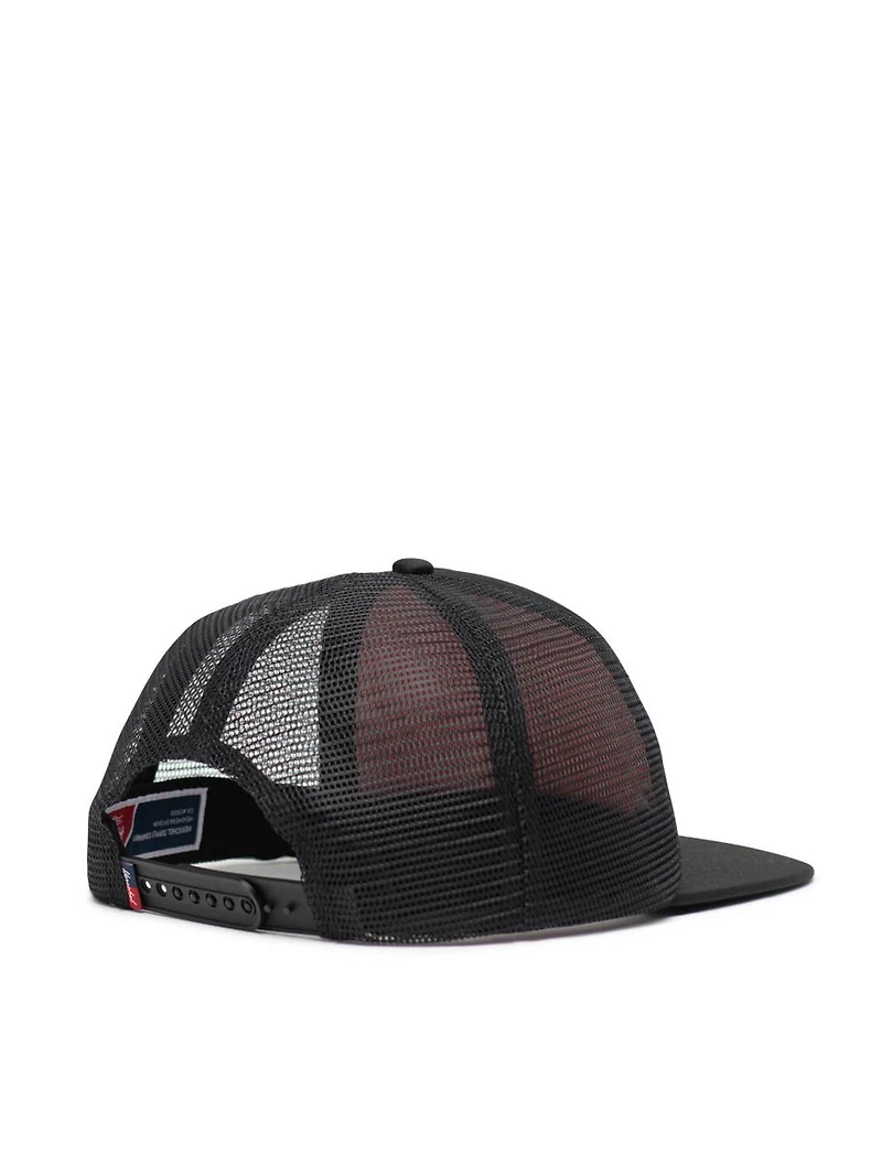 HERSCHEL SUPPLY CO. WHALER TRUCKER HAT - BLACK - CLEARANCE