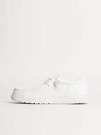 MENS HEYDUDE WALLY FUNK MONO SLIP-ON - WHITE