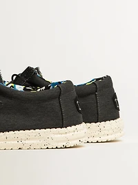 MENS HEYDUDE WALLY STRETCH CANVAS