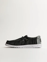 MENS HEYDUDE WALLY STRETCH - METEORITE