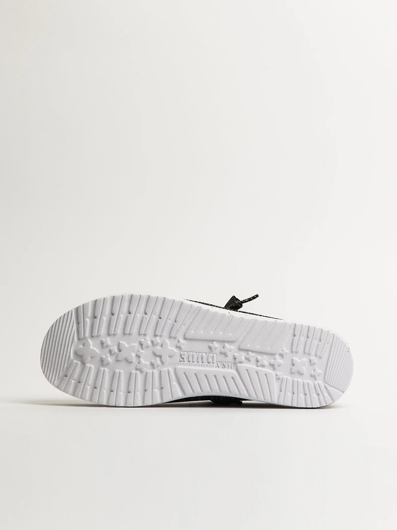 MENS HEYDUDE WALLY STRETCH - METEORITE