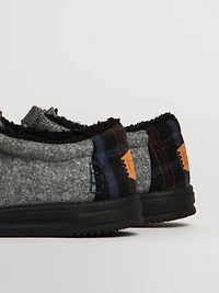 MENS HEYDUDE WALLY COZY PLAID