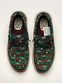 MENS HEYDUDE WALLY FISHMAS SWEATER - GREEN