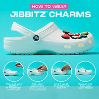 CROCS JIBBITZ CACTUS - GREEN - CLEARANCE