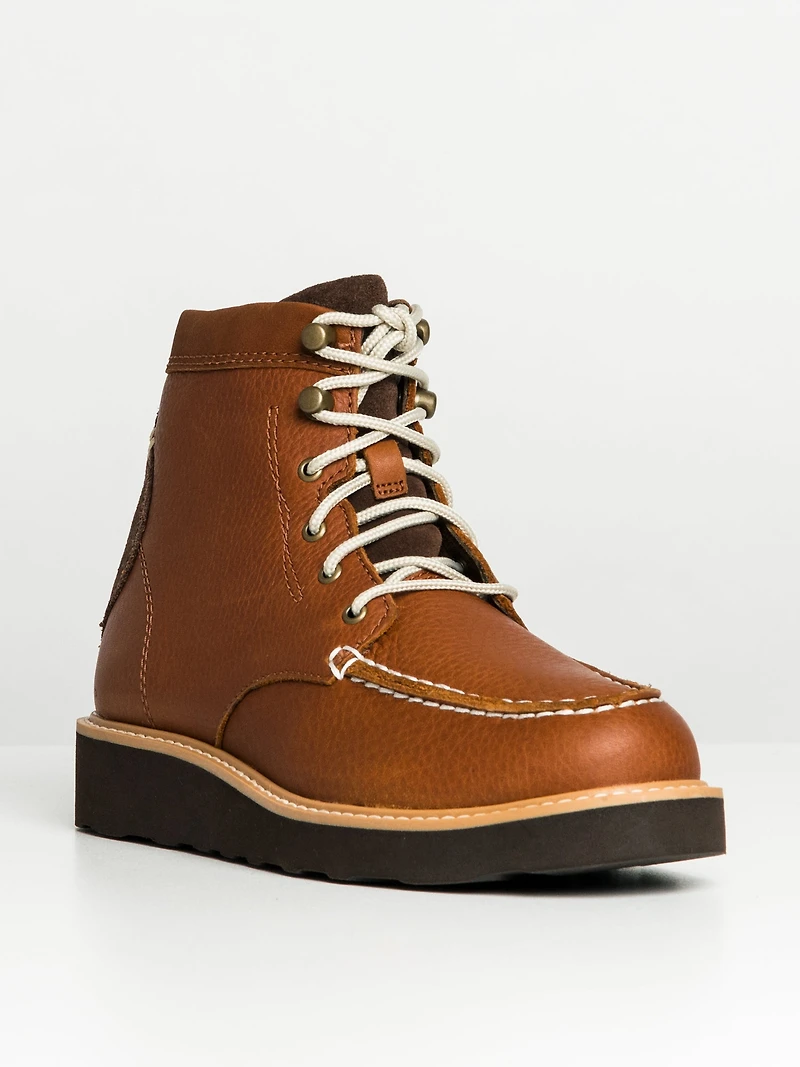 WOMENS KODIAK SCOTIA BROWN LEATHER SUPERLITE BOOT - CLEARANCE