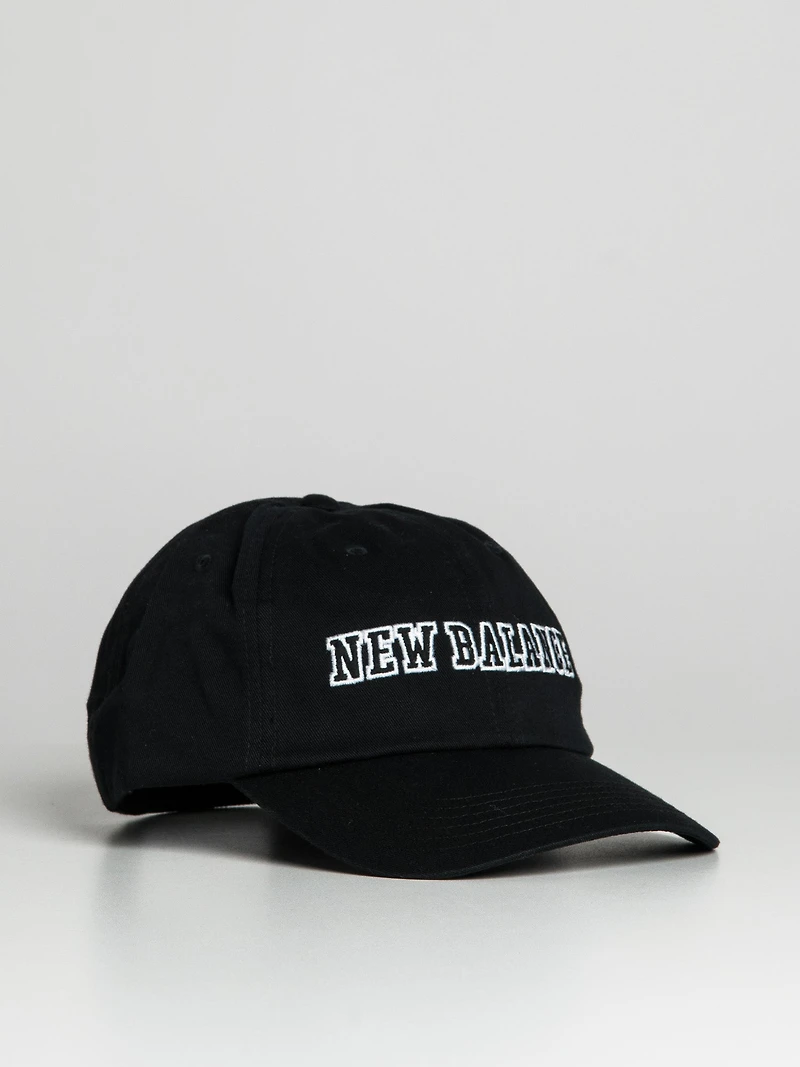 NEW BALANCE LOGO HAT - CLEARANCE