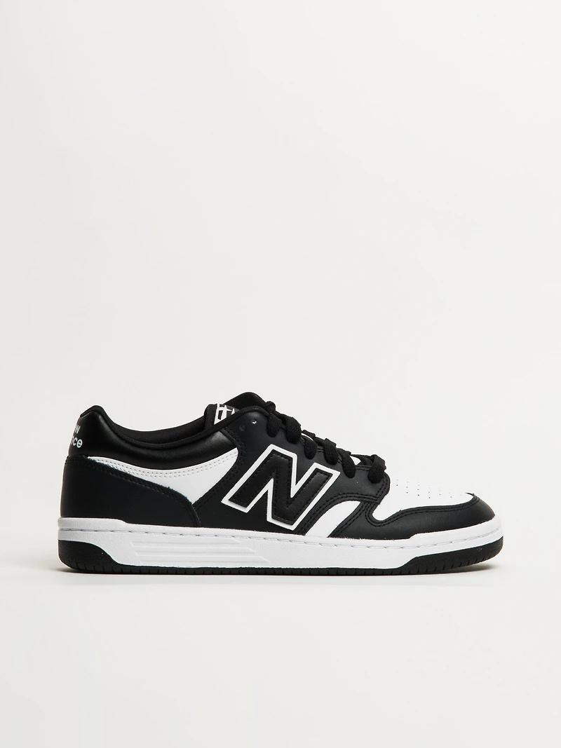 MENS NEW BALANCE 480 SNEAKER - WHITE/BLACK