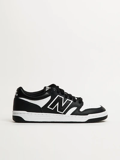 MENS NEW BALANCE 480 SNEAKER - WHITE/BLACK