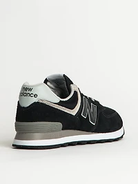 MENS NEW BALANCE 574 SNEAKER - BLACK/WHITE