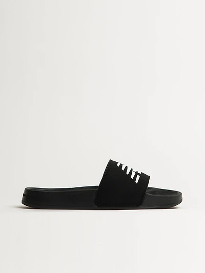 MENS NEW BALANCE THE 200 SLIDE - BLACK