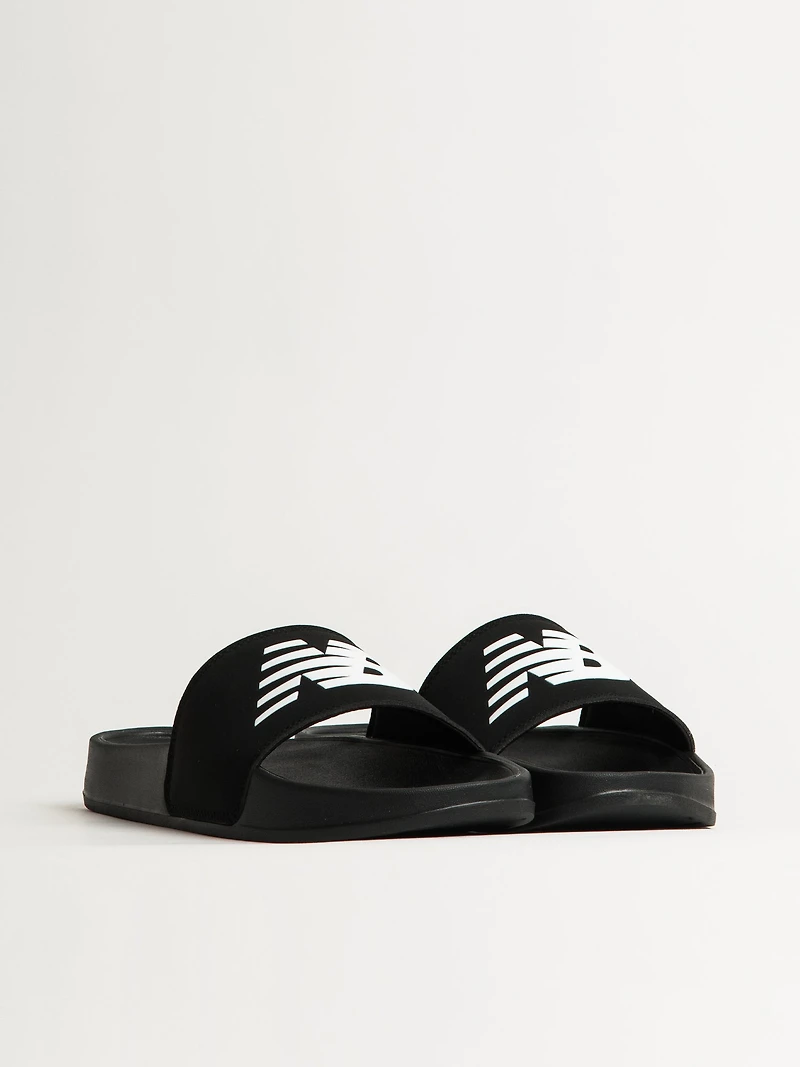 MENS NEW BALANCE THE 200 SLIDE - BLACK