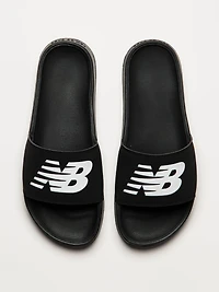 MENS NEW BALANCE THE 200 SLIDE - BLACK
