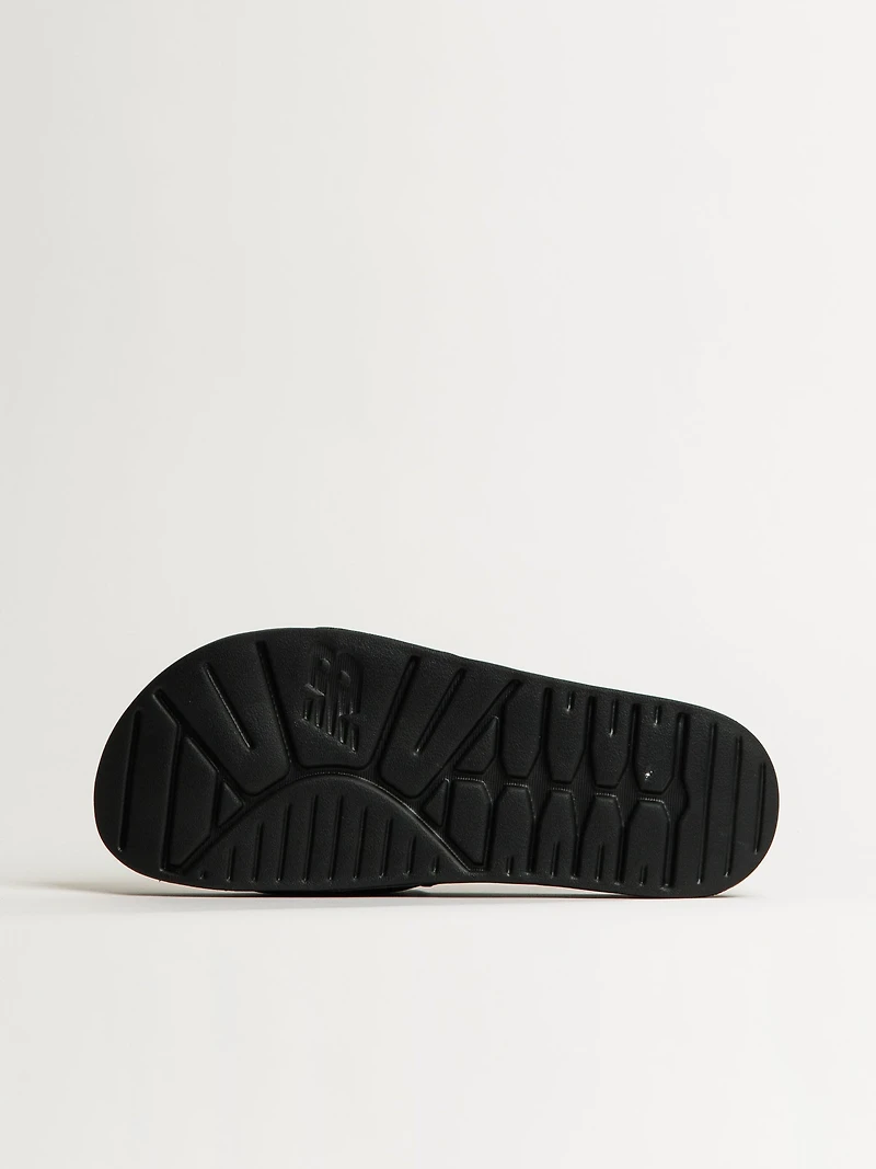 MENS NEW BALANCE THE 200 SLIDE - BLACK