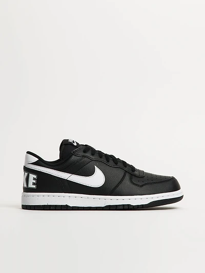 MENS NIKE BIG LOW SNEAKER - BLACK/WHITE