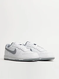 MENS NIKE BIG LOW SNEAKER - WHITE/WOLF GREY