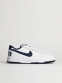 MENS NIKE BIG LOW SNEAKER - WHITE/NAVY