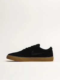 MENS NIKE SB CHARGER CANVAS - BLACK/LIGHT BROWN
