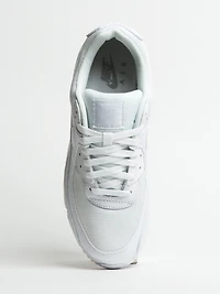 MENS NIKE AIR MAX 90 SNEAKER - WHITE/WOLF GREY