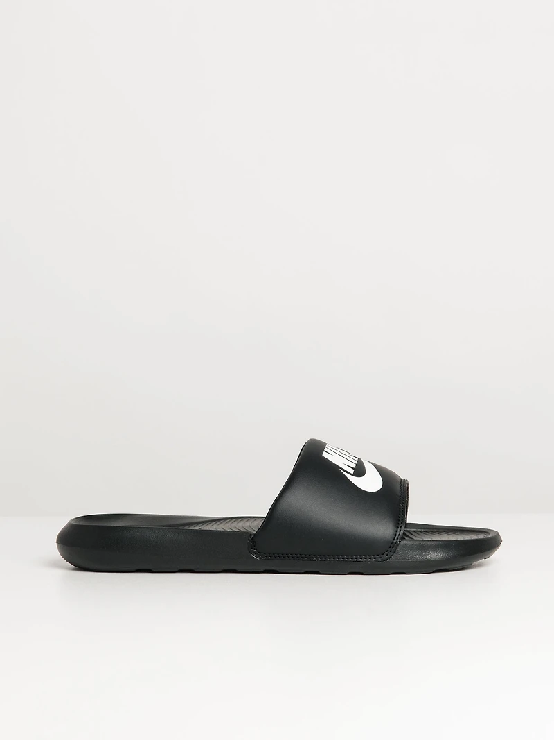 MENS NIKE VICTORI ONE SLIDE SANDAL - BLACK