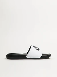 MENS NIKE VICTORI ONE SLIDES - BLACK/WHITE