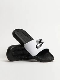 MENS NIKE VICTORI ONE SLIDES - BLACK/WHITE