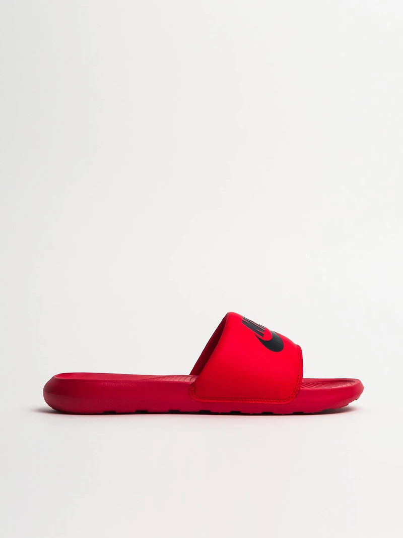 MENS NIKE VICTORI ONE SLIDES - UNIVERSITY RED/BLACK