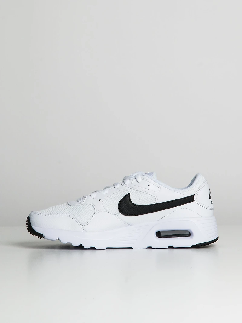 MENS NIKE AIR MAX SC SNEAKER - WHITE/BLACK