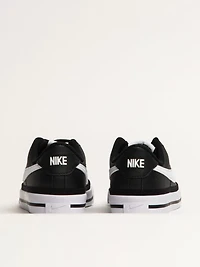 KIDS NIKE COURT LEGACY SNEAKER - BLACK/WHITE