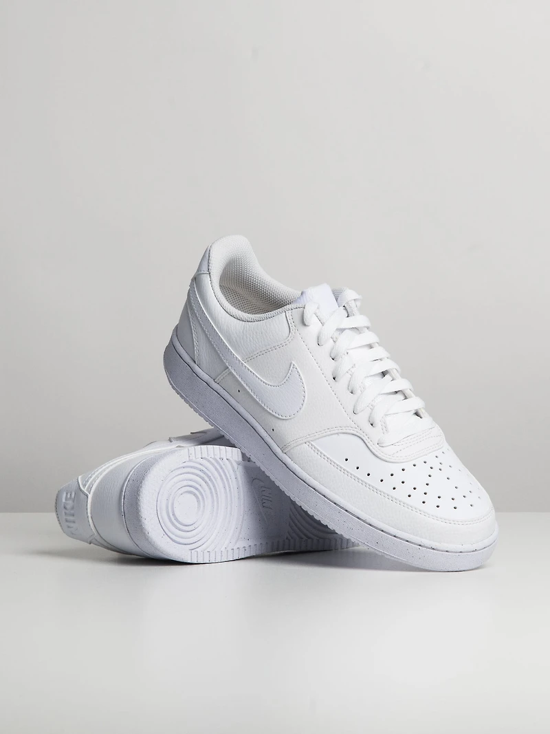 MENS NIKE COURT VISION LO NEXT NATURE SNEAKER - WHITE