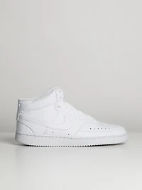 MENS NIKE COURT VISION MID NEXT NATURE SNEAKER - WHITE